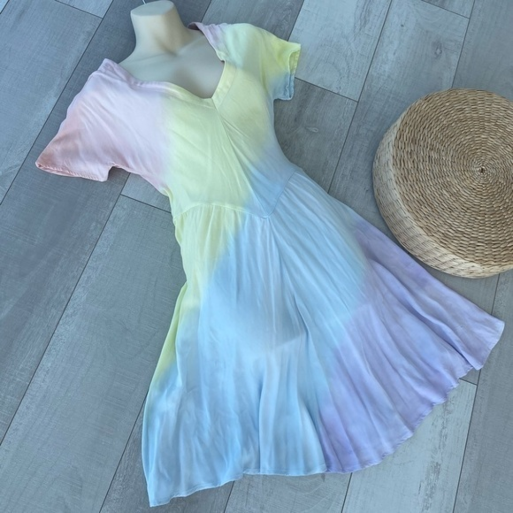 Catherine Paiz Leelanau Ombre‎ Stadium dress